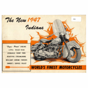 1947 Indian RS544 The New Indians Brochure A1b [544] Manual