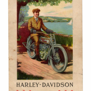 1913 H RS193 D Harley Davidson Catalogue A1b [193] Manual