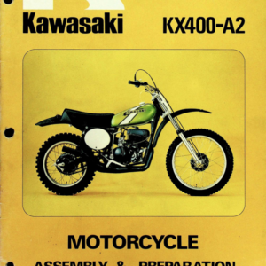 1975 Kawasaki RS727 KX400A2 Assembly Prep [727] pdf Manual