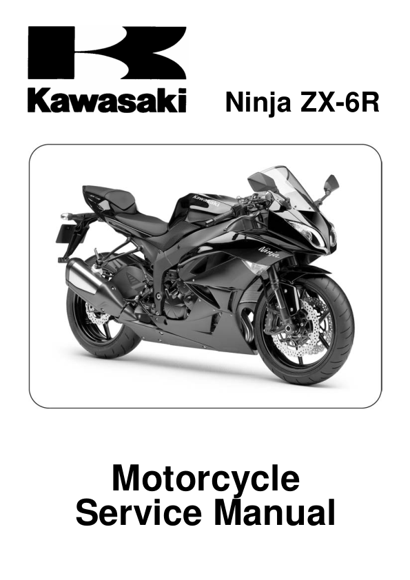2009 ZX6R ZX600R9F Manual