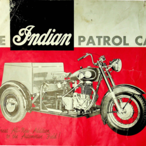 1959 Indian RS647 The Indian Patrol Car Brochure [647] Manual