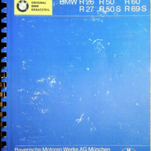 1966 BMW RS862 R50 50S 60 69S [862] pdf Manual