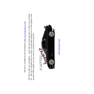 1984 Mazda RX 7 Manual