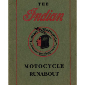 1910 Indian RS343 The Indian Motocycle Runabout Brochure A1b [343] Manual