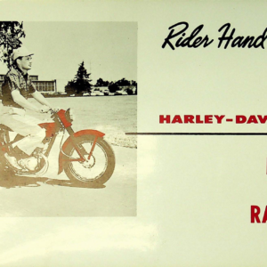 1962 H RS634 D 63 Rider Handbook Pacer Scat Ranger [634] Manual