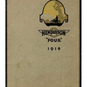 1918 Henderson RS164 Henderson Four Model H Brochure upload [164] Manual