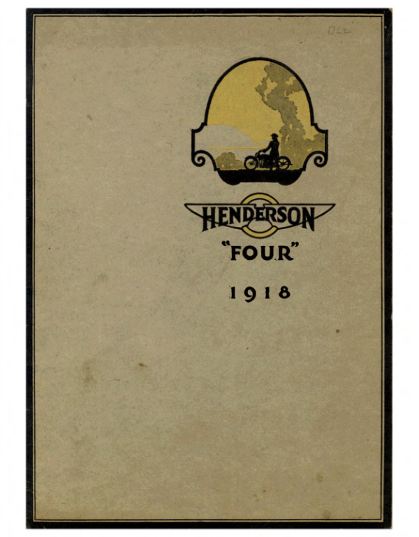 1918 Henderson RS164 Henderson Four Model H Brochure upload [164] Manual