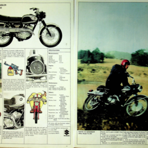 Suzuki RS670 196 X 6 Scrambler Advertisement [670] Manual