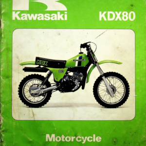 1980 Kawasaki RS752 KX80 A2 Owners [752] pdf Manual