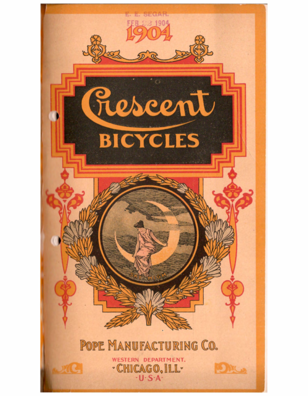 1904 Crescent RS38 Crescent Bicycles Pope Manufacturing Company [38] Manual