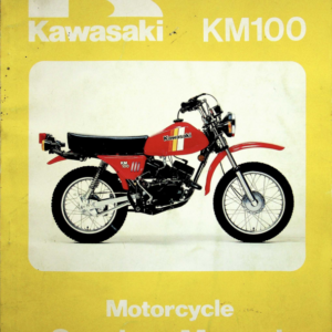 1978-1981 Kawasaki RS735 KM100 A3A A4 A6 A7 [735] Manual