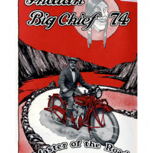 1926 Indian RS418 Indian Big Chief Pamphlet A1b [418] Manual