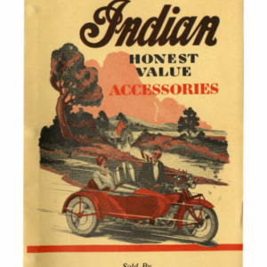 1928 Indian RS435 Indian Honest Value Accessories Catalogue A1b [435] Manual