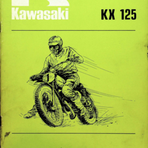 1973 Kawasaki RS718 KX125 Shop [718] pdf Manual