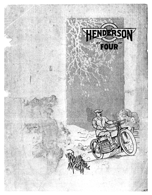 1915 Henderson RS160 Henderson Motorcycle Brochure Model E upload [160] Manual