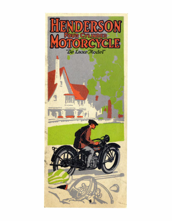 1923 Henderson RS174 Henderson De Luxe Model Brochure 2 upload [174] Manual