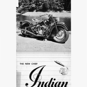 1946 Indian RS541 The New Chief Indian Model 3 for A1b [541] Manual