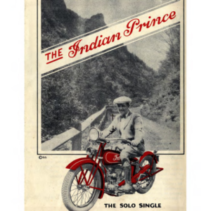 1928 Indian RS436 Indian Prince Pamphlet A1b [436] Manual