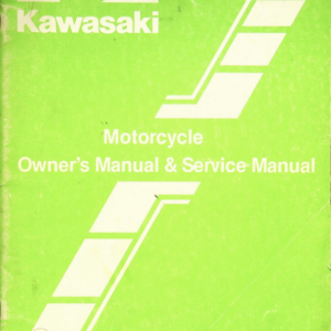1981 Kawasaki RS759 KDX450 A1 Owners [759] pdf Manual