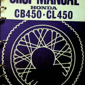1968 Honda RS841 CB CL450 Factory [841] pdf Manual