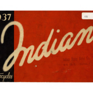 1937 Indian RS499 Indian Models Brochure A1b [499] Manual