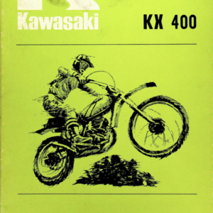 1975 Kawasaki RS726 KX400 Shop [726] pdf Manual