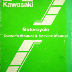 1984 Kawasaki RS779 KX60 B1 Owners [779] pdf Manual
