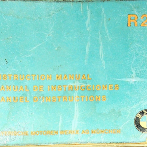 1962 BMW RS590 R27 Instruction [590] pdf Manual