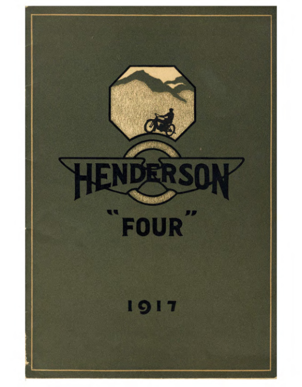 1917 Henderson RS163 Henderson Four Model G Brochure upload SC [163] Manual