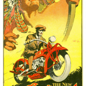 1928 Indian RS446 The New Indian 4 Series 401 Pamphlet A1b [446] Manual