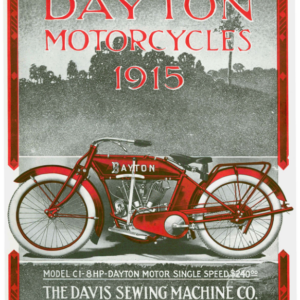 1915 Dayton RS3 Dayton Motorcycles Pamphlet Models C 1 through C 8 described [3] Manual