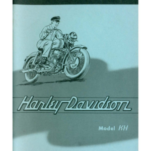 1955 Harley RS696 Davidson Rider's Hand Book Model KH [696] Manual
