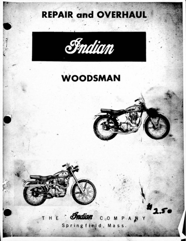 1955-1960 Royal RS661 Enfield Indian Woodsman Repair and Overhaul [661] pdf Manual