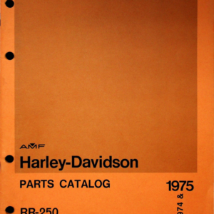 1974 H RS640 D 75 RR 250 Parts Catalog [640] Manual