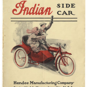1914 Indian RS356 Indian Side Car Brouchure A1b [356] Manual