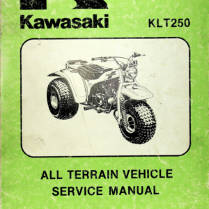 1982 Kawasaki RS764 KLT250 A1 ATV [764] pdf Manual