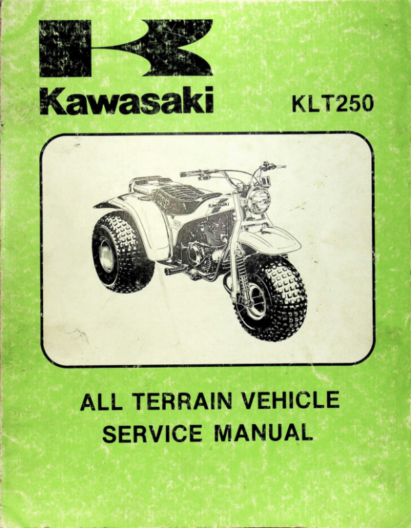 1982 Kawasaki RS764 KLT250 A1 ATV [764] pdf Manual