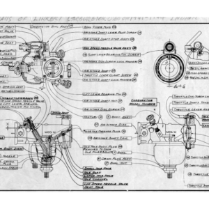 1941-1944 Indian RS533 Drawings Specs for Linkert Carbs for Indians A1b [533] Manual