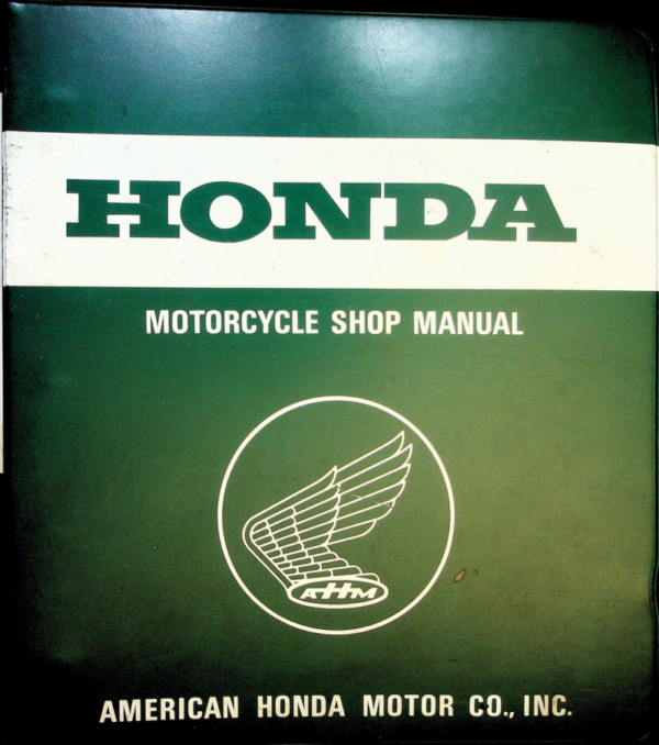 1969-1978 Honda RS842 750K Factory [842] pdf Manual