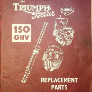 1954 Triumph RS676 Triumph Terrier 150 OHV [676] Manual